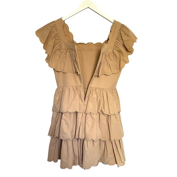 Hunter Bell Ramsey Dress Khaki Size 2 - Picture 5 of 12
